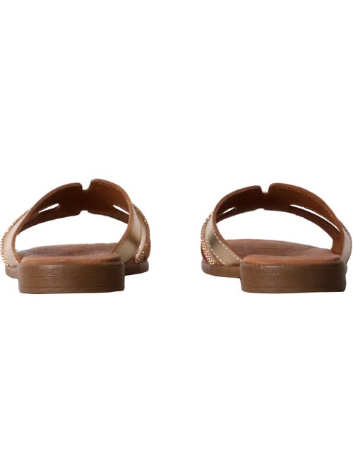 Mules Cuir The Divine Factory Alénoa - Kiabi