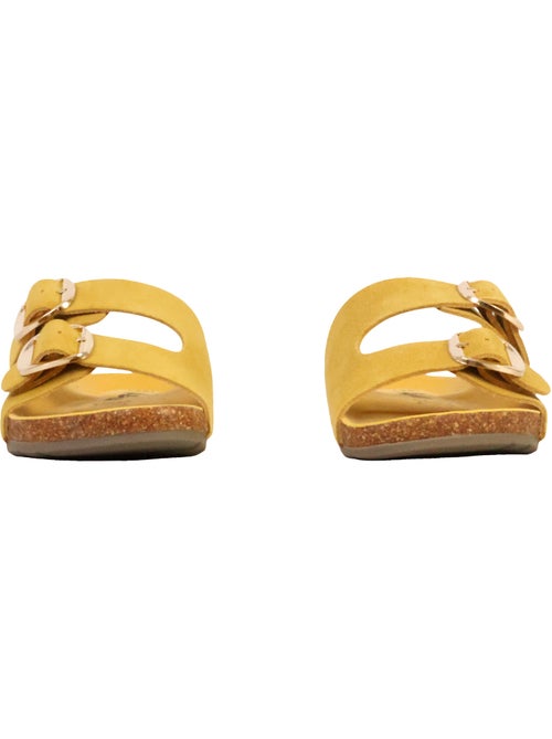 Mules Cuir The Divine Factory Alénoa - Kiabi