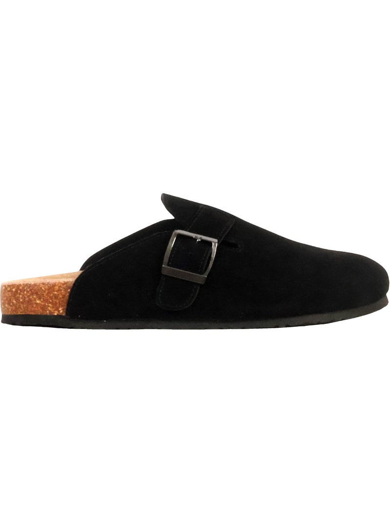 Mules Cuir The Divine Factory Alénoa Noir - Kiabi