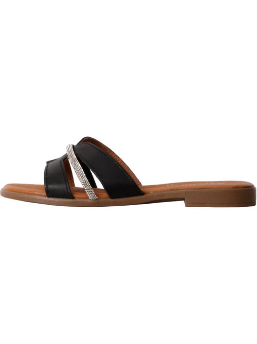 Mules Cuir The Divine Factory Alénoa - Kiabi