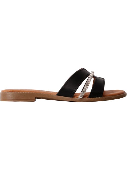 Mules Cuir The Divine Factory Alénoa - Kiabi