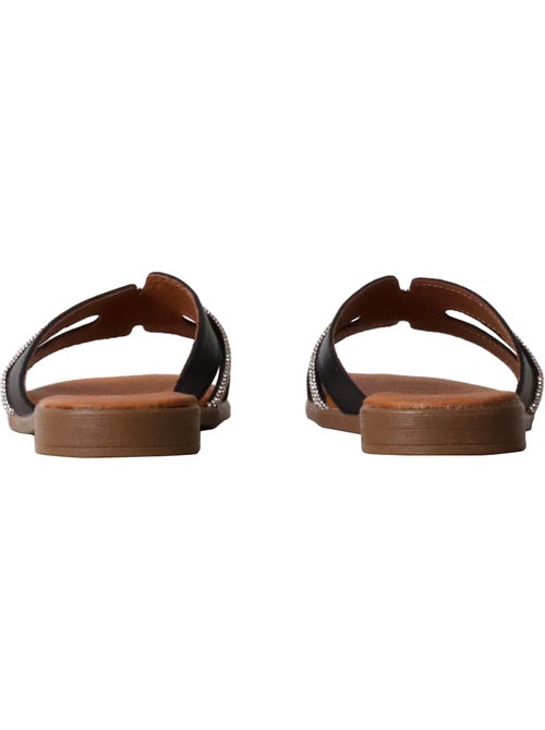 Mules Cuir The Divine Factory Alénoa - Kiabi