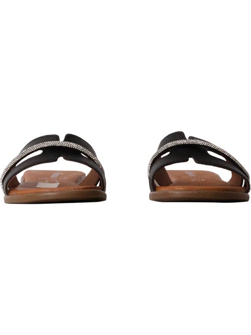 Mules Cuir The Divine Factory Alénoa - Kiabi