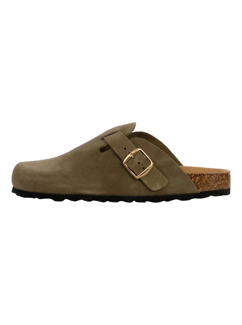 Mules Cuir The Divine Factory Boreal - Kiabi