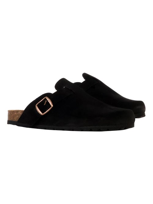 Mules Cuir The Divine Factory Boreal - Kiabi