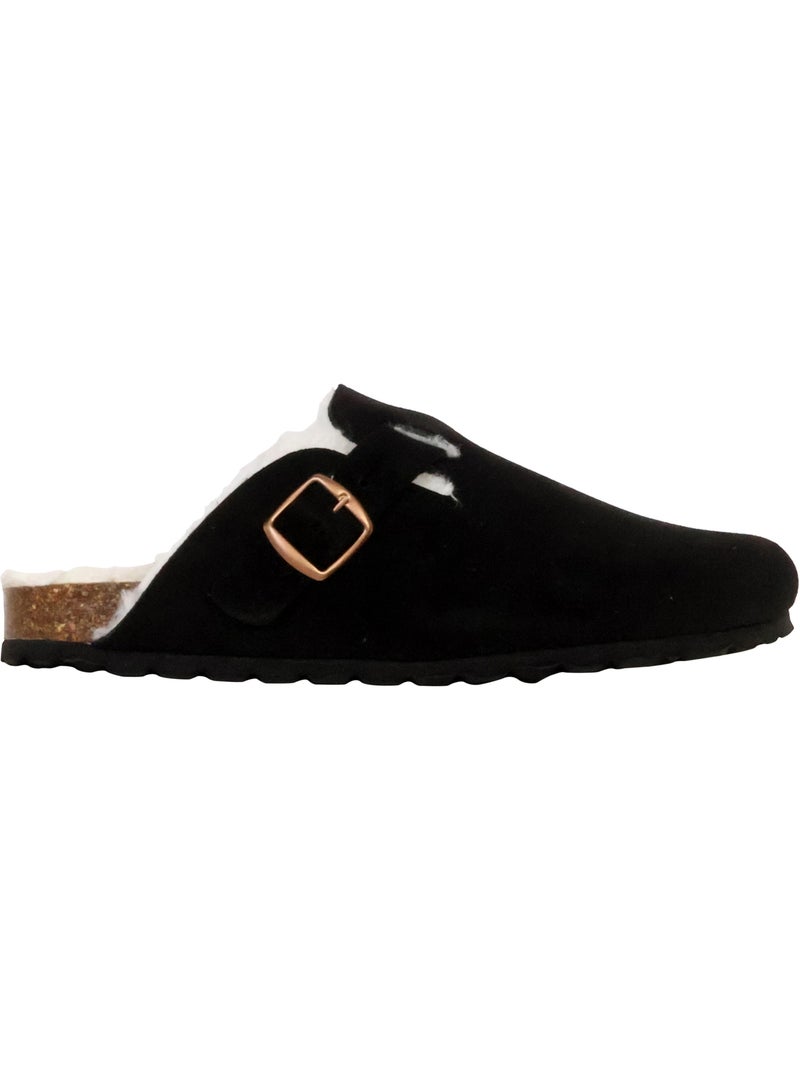 Mules Cuir The Divine Factory Joana Noir - Kiabi