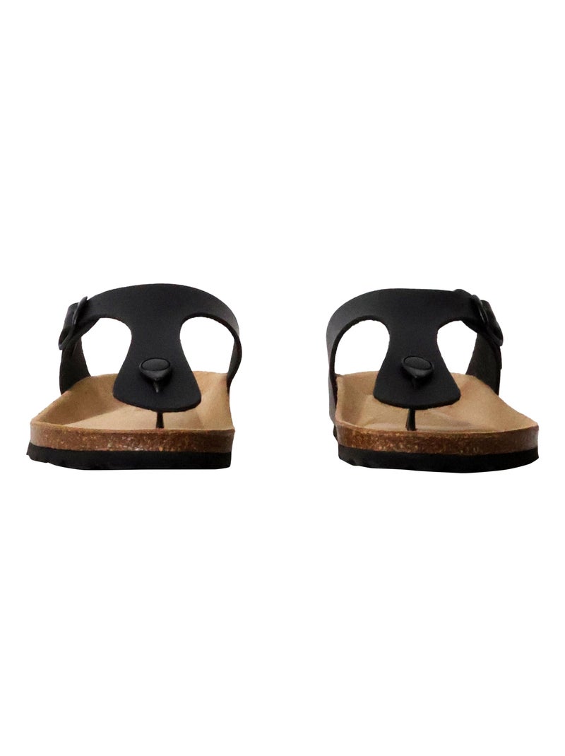 Mules Cuir The Divine Factory Joy Noir - Kiabi