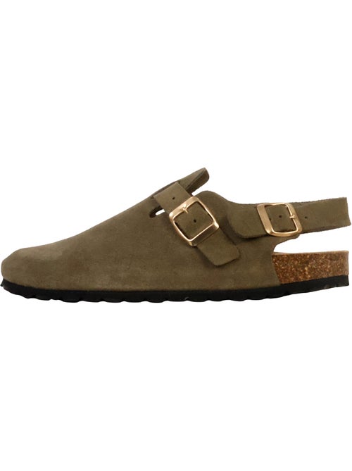 Mules Cuir The Divine Factory Noga Boreal BS Edge - Kiabi