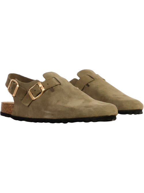 Mules Cuir The Divine Factory Noga Boreal BS Edge - Kiabi
