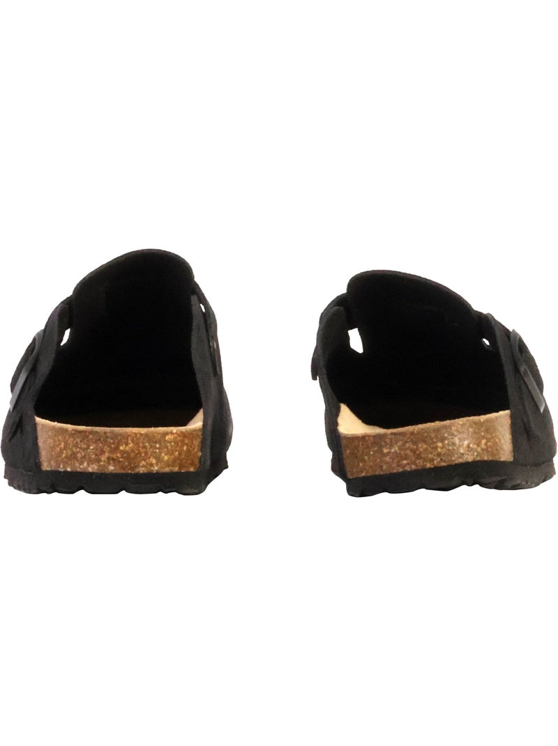 Mules Cuir The Divine Factory Noga Joasis Edge Noir - Kiabi