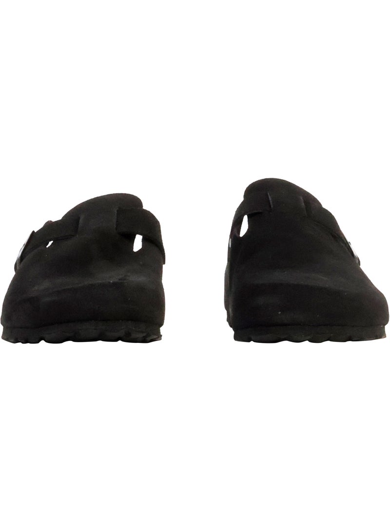 Mules Cuir The Divine Factory Noga Joasis Edge Noir - Kiabi