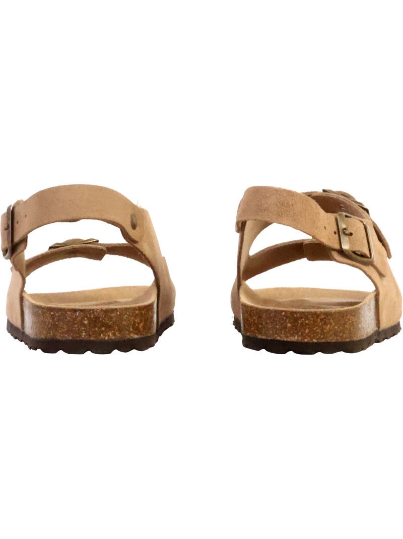 Mules Cuir The Divine Factory Noga Mistral BS Edge Beige - Kiabi