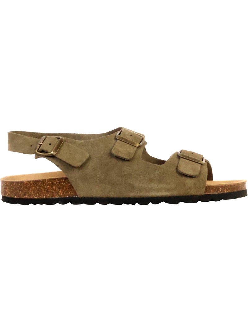 Mules Cuir The Divine Factory Noga Mistral BS Edge Marron - Kiabi