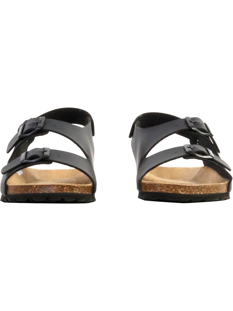 Mules Cuir The Divine Factory Noga Mistral BS Edge Noir - Kiabi