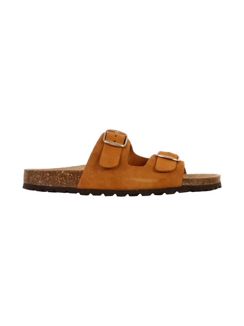 Mules Cuir The Divine Factory Sierra Marron - Kiabi