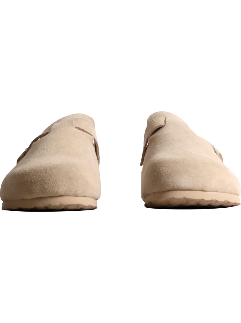 Mules cuir xti Beige - Kiabi