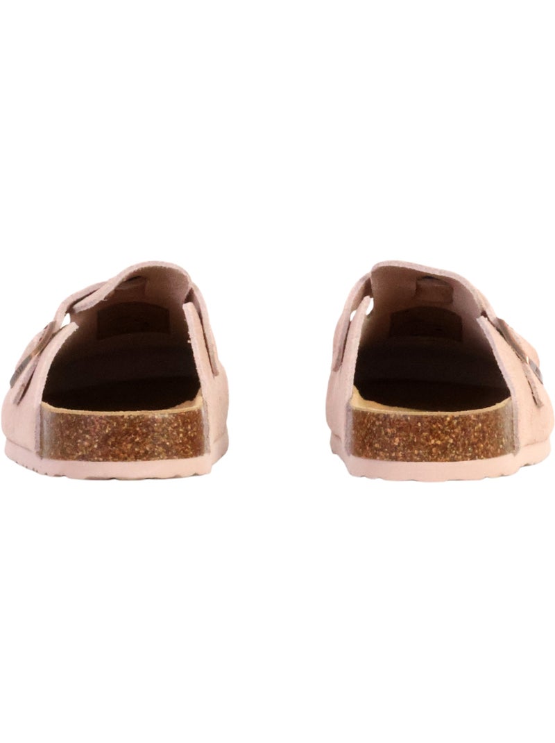 Mules Cuir Xti Beige - Kiabi
