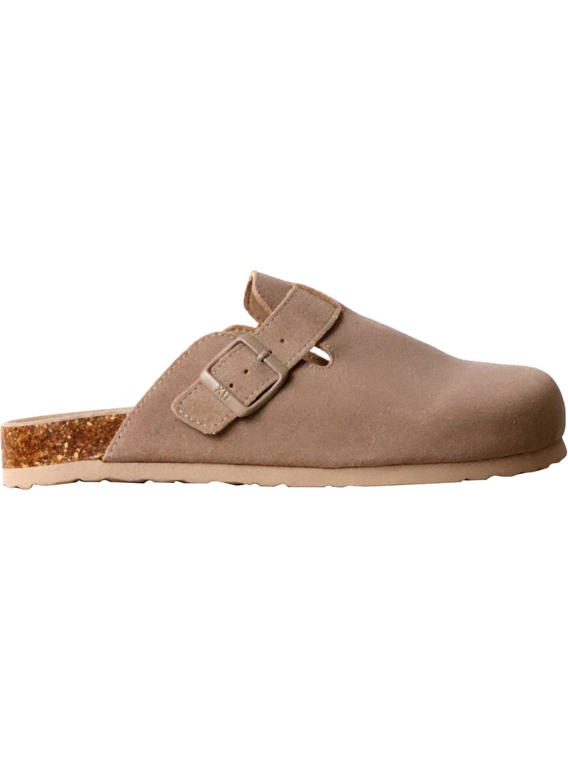 Mules Cuir Xti Beige - Kiabi