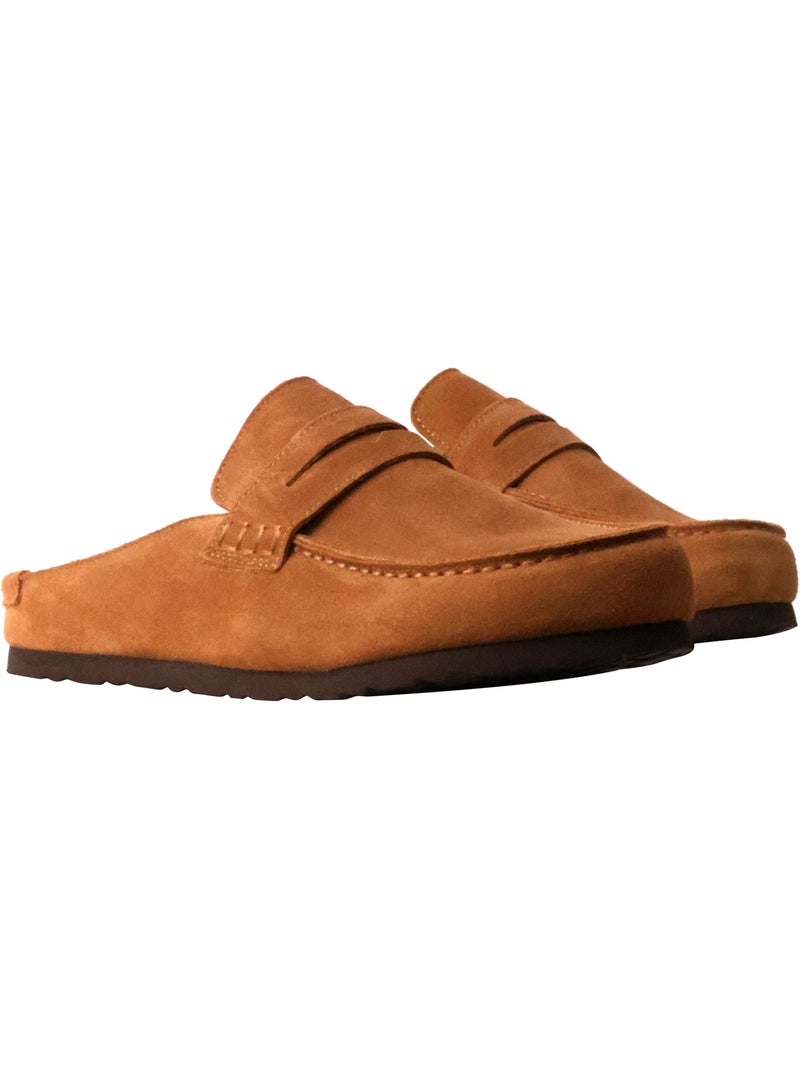 Mules Cuir Xti Camel - Kiabi