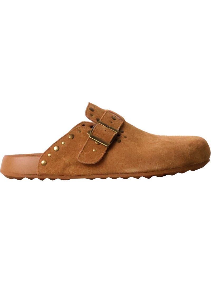 Mules Cuir Xti Camel - Kiabi