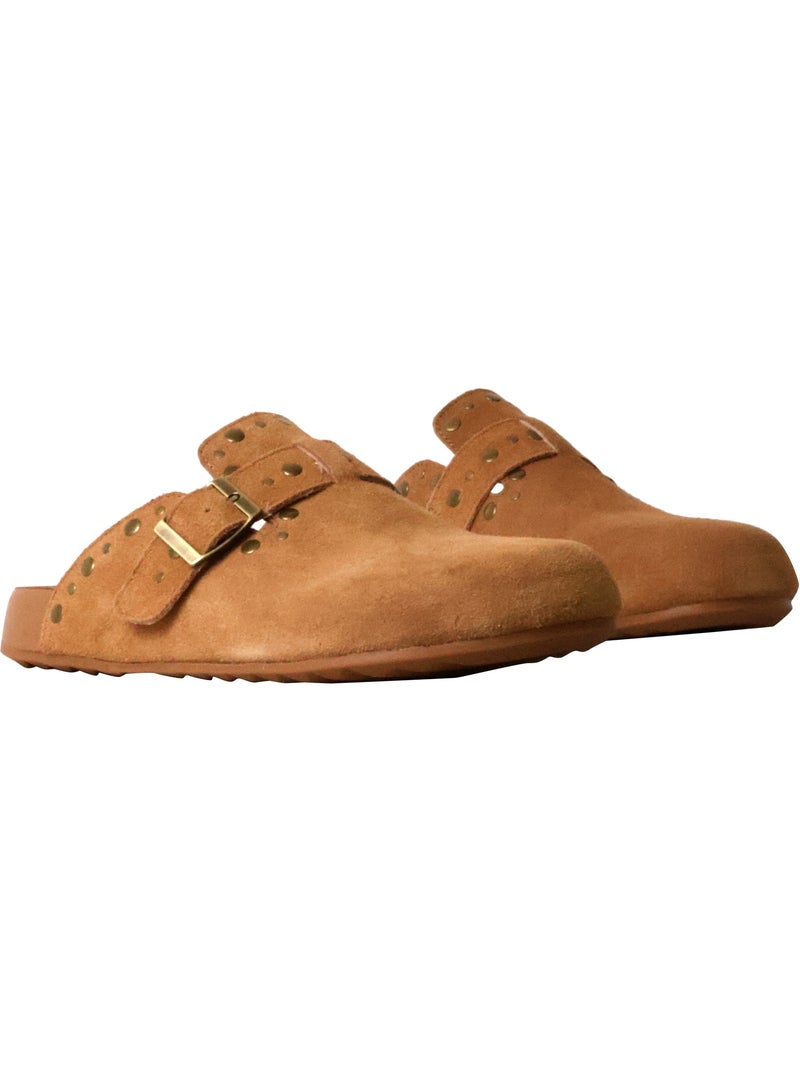 Mules Cuir Xti Camel - Kiabi