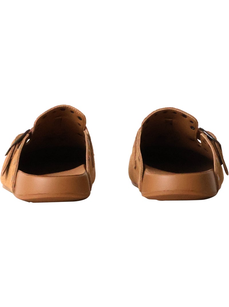 Mules Cuir Xti Camel - Kiabi