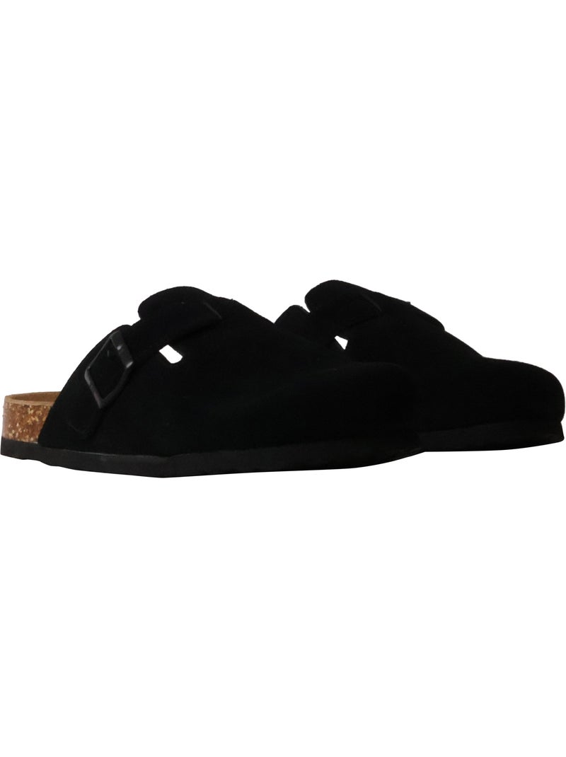 Mules cuir xti Noir - Kiabi