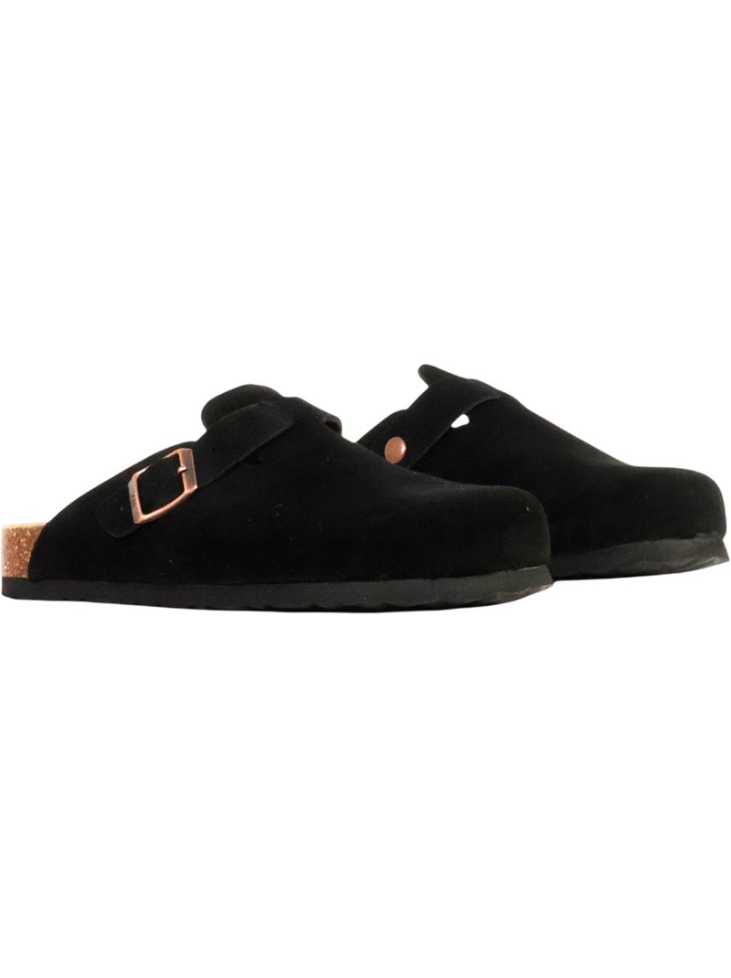 Mules Cuir Xti Noir - Kiabi