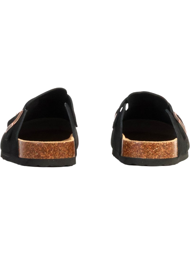Mules Cuir Xti Noir - Kiabi