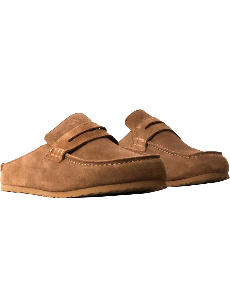 Mules Cuir Xti Taupe - Kiabi
