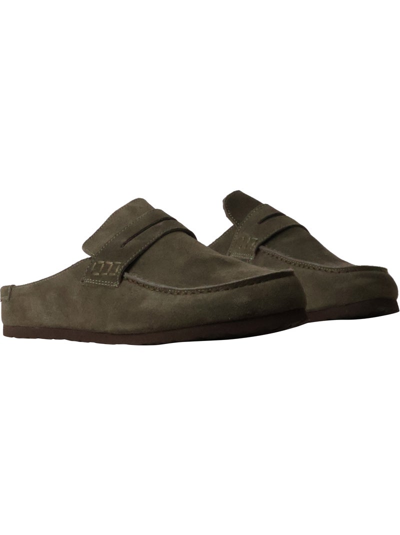 Mules Cuir Xti Vert - Kiabi