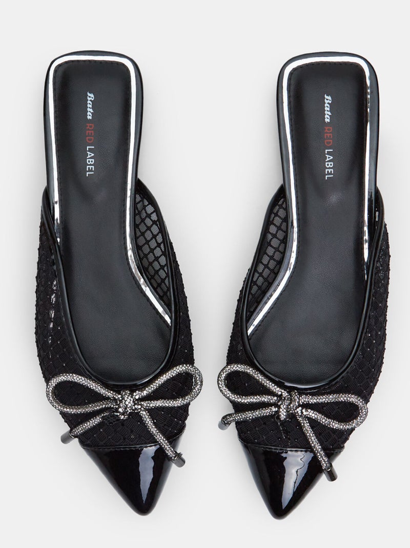 Mules de Bata Red Label Noir - Kiabi