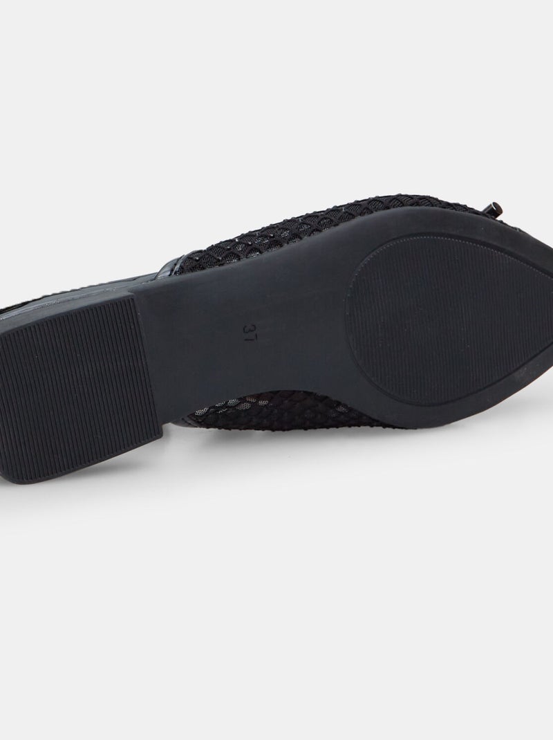 Mules de Bata Red Label Noir - Kiabi