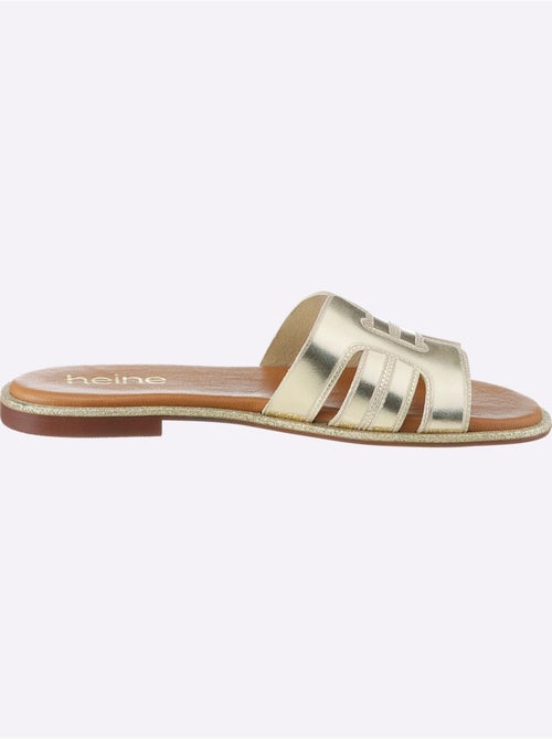 Mules De Fabrication Espagnole - Taille Standard - Helline - Kiabi Mules De Fabrication Espagnole - Taille Standard - Helline - Kiabi
