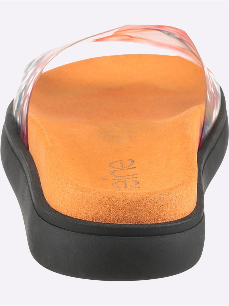Mules De Fabrication Espagnole - Taille Standard - Helline Orange - Kiabi