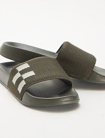 Mules de piscine avec bride en mesh