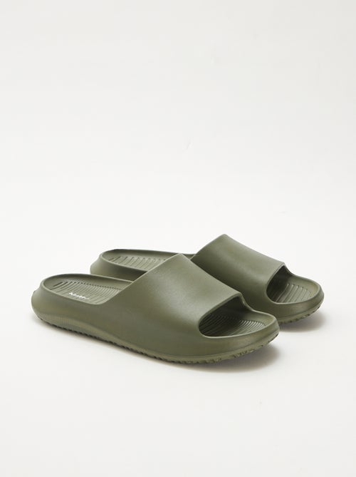 Mules de piscine compensées - Kiabi