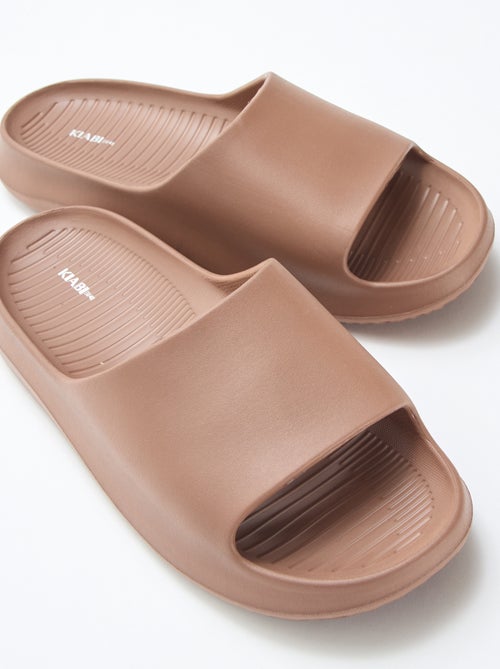 Mules de piscine compensées - Kiabi