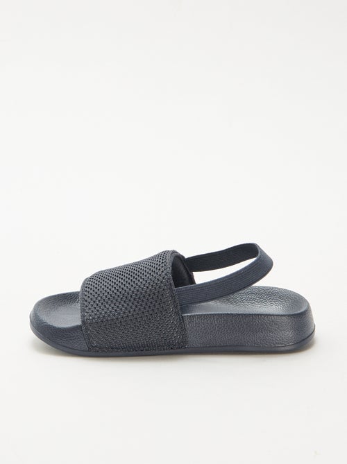 Mules de piscine élastiquées - Kiabi