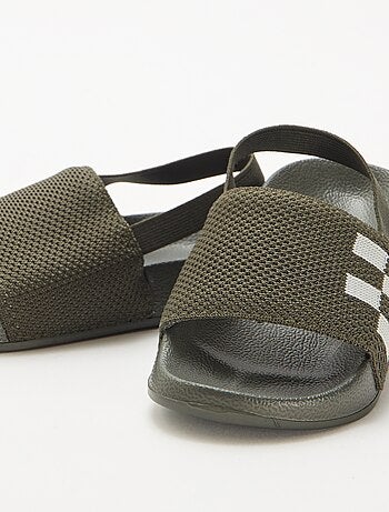 Mules de piscine élastiquées