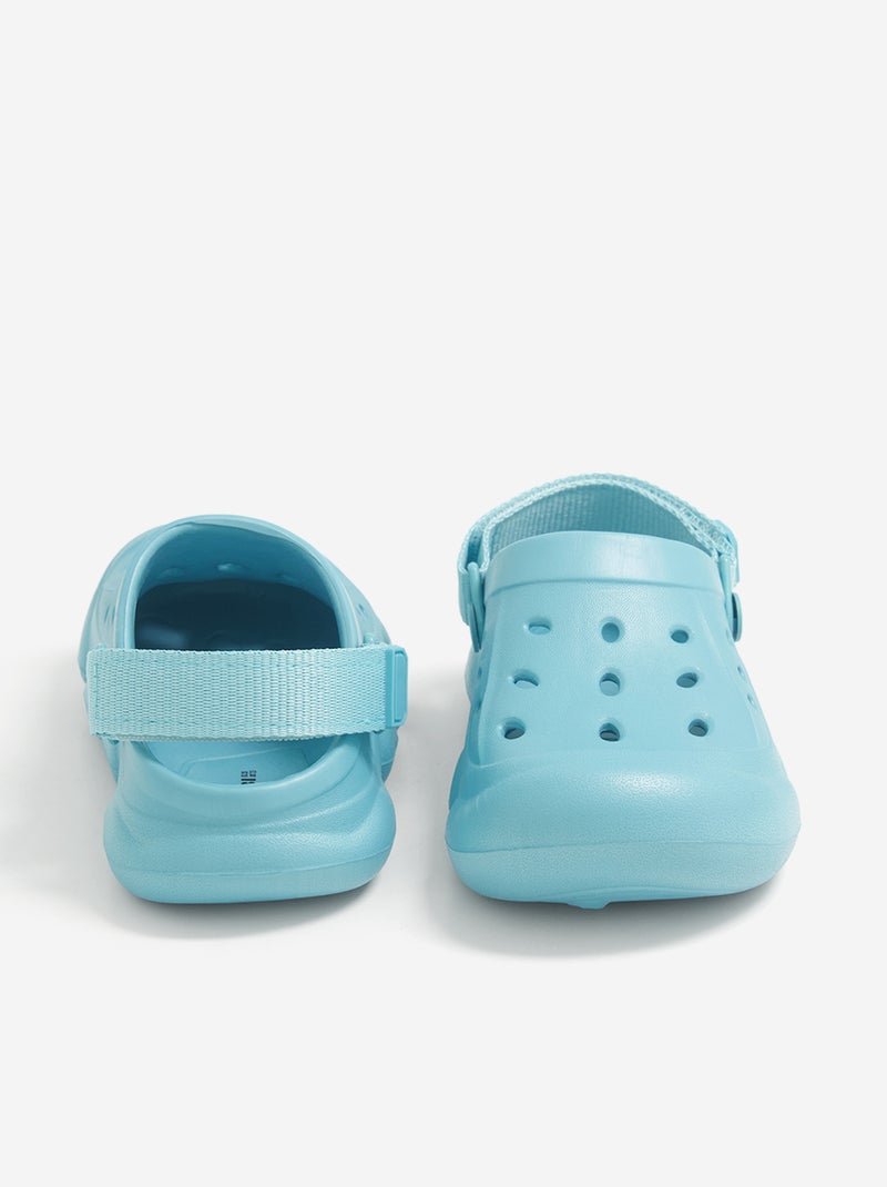 Mules de plage fermées Bleu - Kiabi