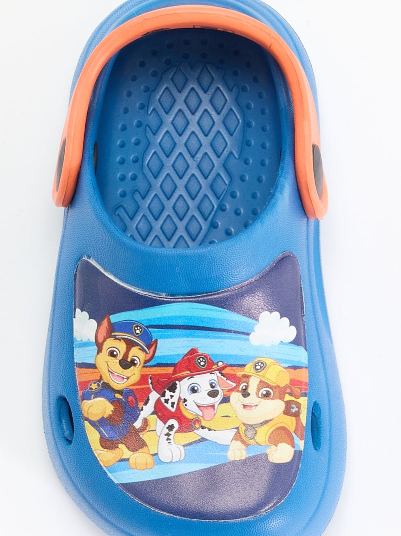 Mules de plage 'Pat Patrouille' Bleu - Kiabi