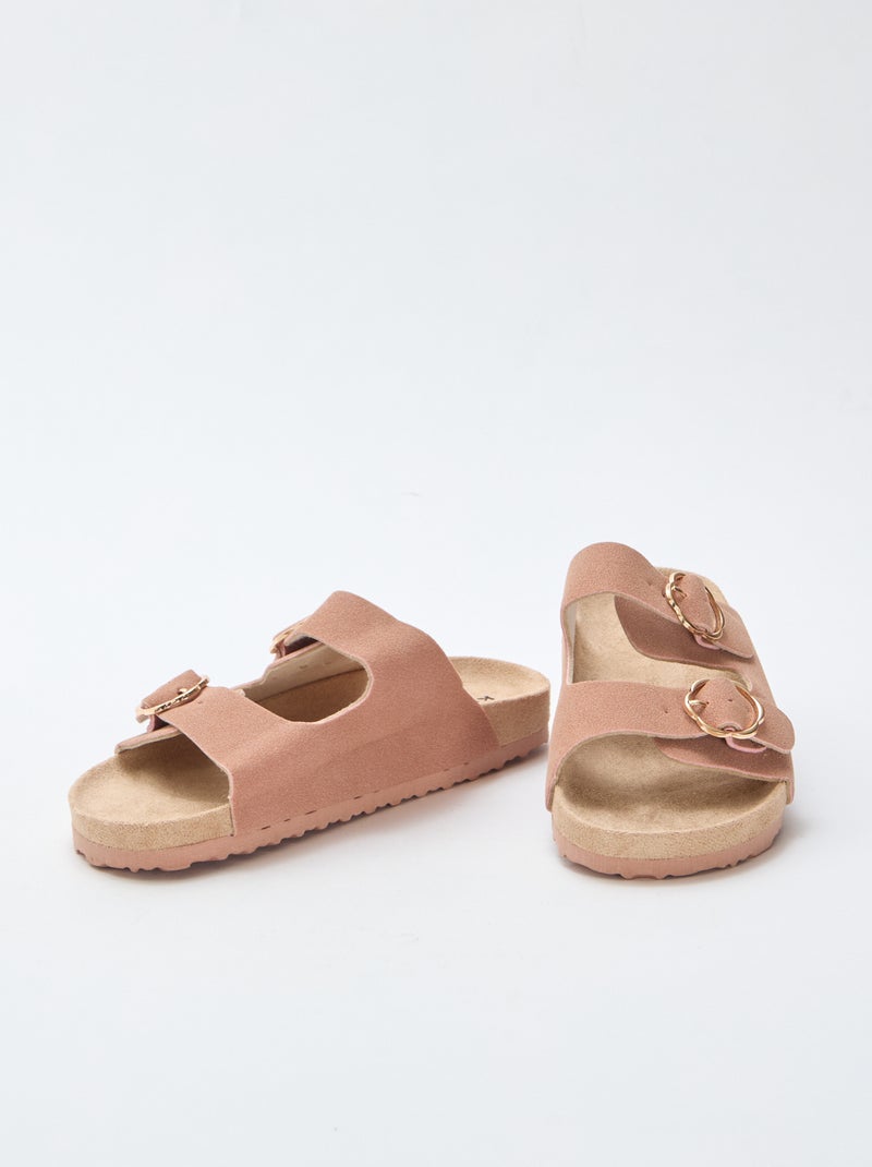 Mules double bride Rose - Kiabi