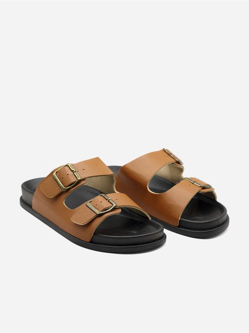 Mules double brides - C M - Kiabi