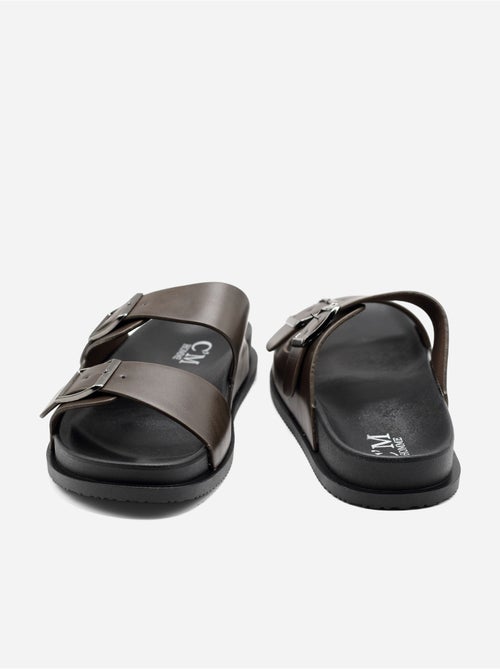 Mules double brides - C M - Kiabi