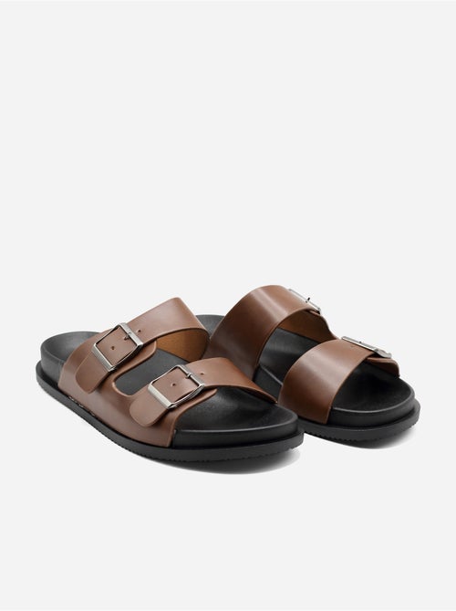 Mules double brides - C M - Kiabi