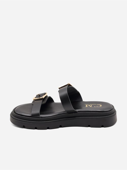 Mules double brides - C M - Kiabi