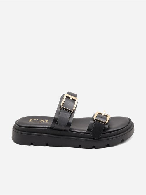Mules double brides - Kiabi