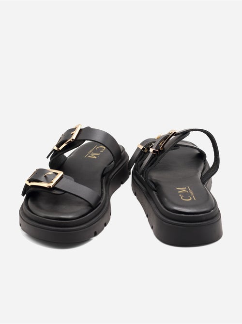 Mules double brides - Kiabi