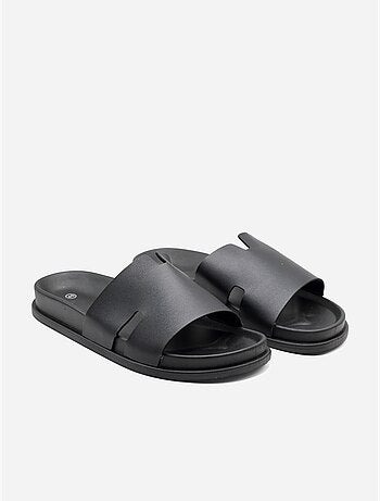 Mules effet daim - C M